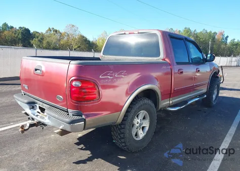 2002 Ford F-150 Lariat/Xlt from USA, damaged, VIN 1FTRW08L22KA75505